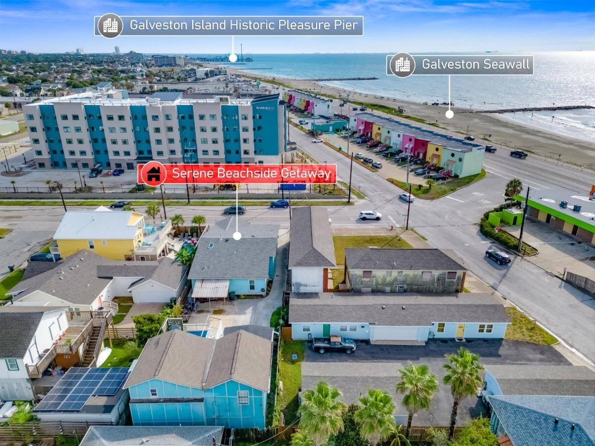 1 Min To Beach Ocean Breeze 3Br Fast Wifi Γκάλβεστον Εξωτερικό φωτογραφία